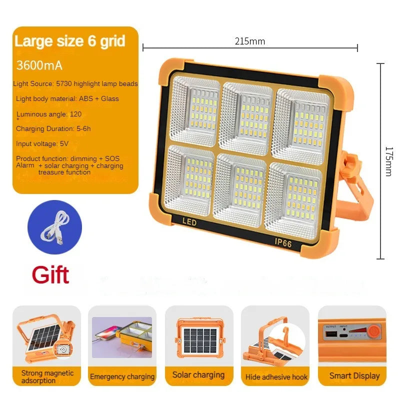 Camping Lantern Solar Rechargeable