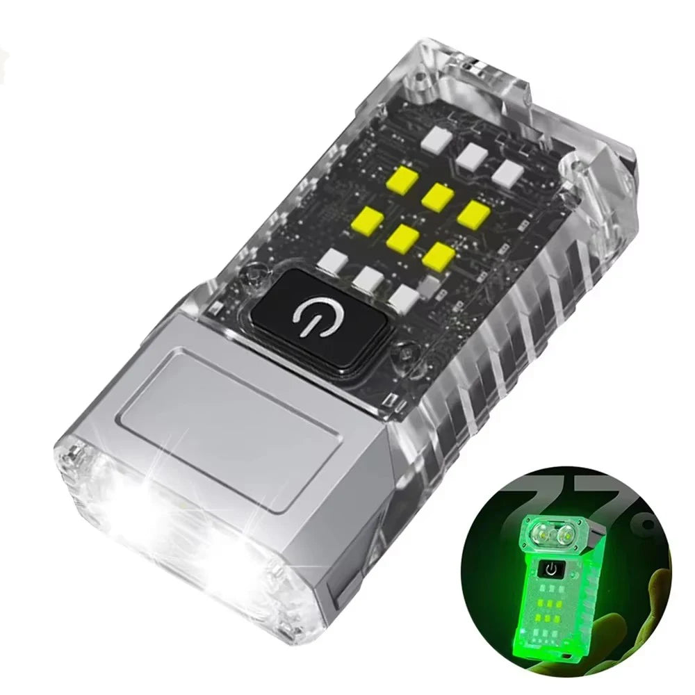 Ultra Bright Magnetic Mini Flashlight β USB-C (Emergency light)