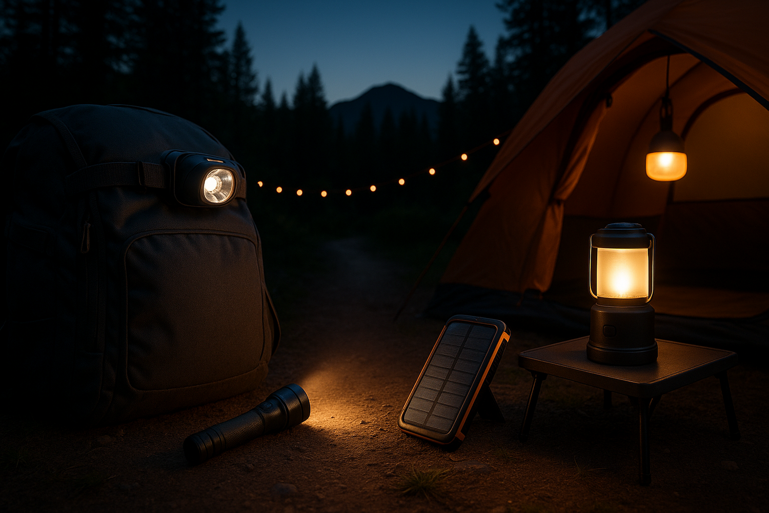 🔦 Lighting & Power Gear