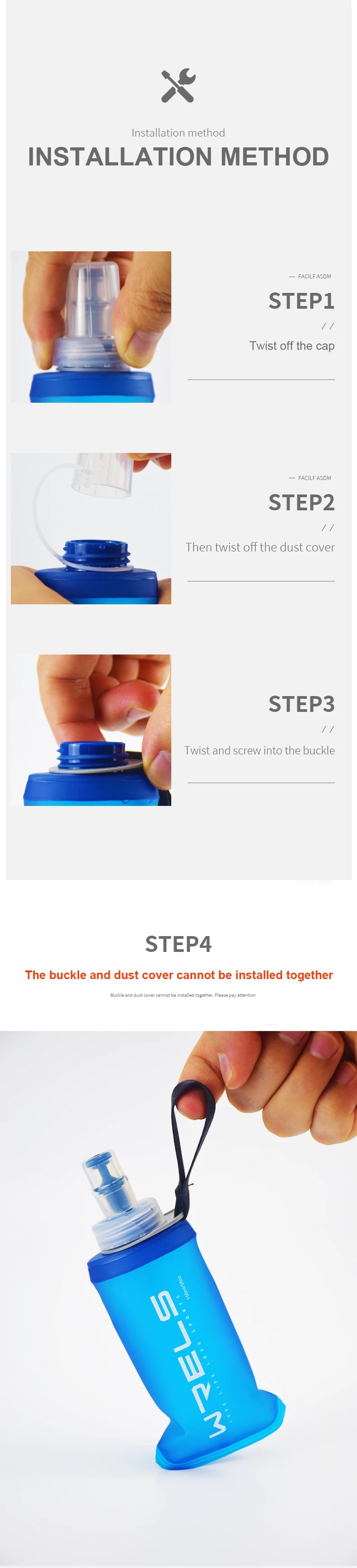 Folding Water Bottle