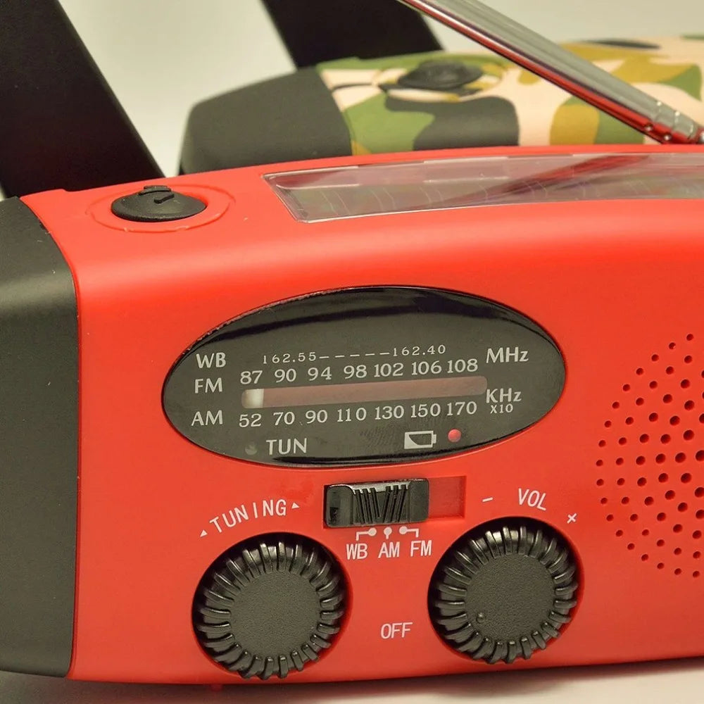Camping Emergency Radio Solar