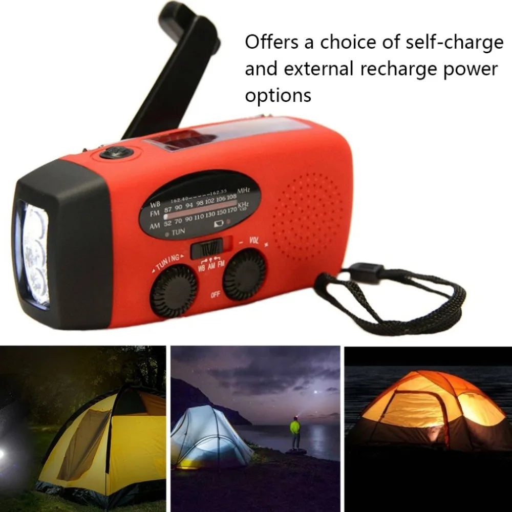 Camping Emergency Radio Solar