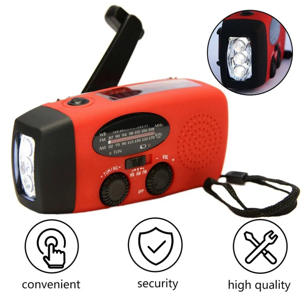 Camping Emergency Radio Solar