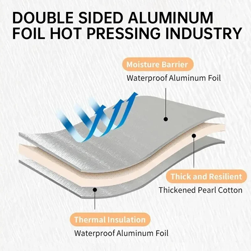Double-sided Aluminum Film Floor