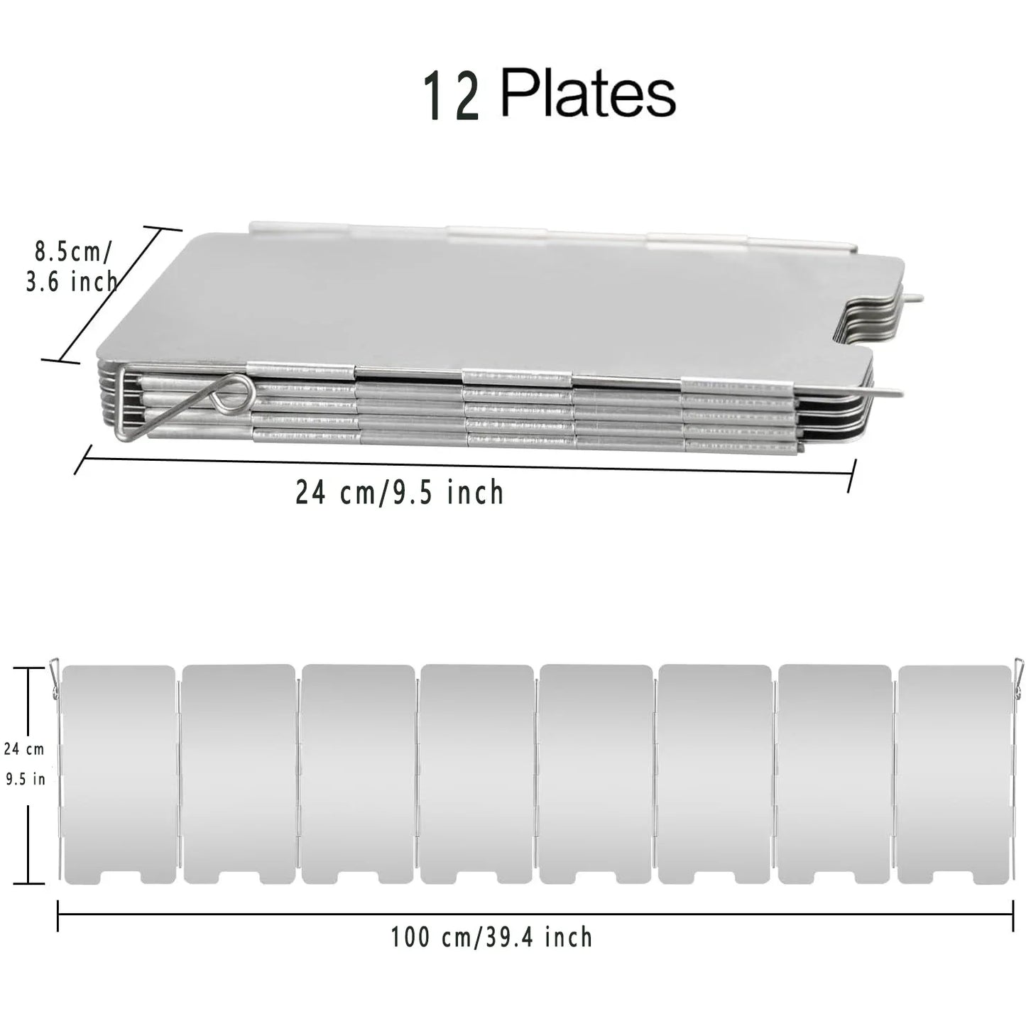Tall Stove Windscreen-Gas Burner