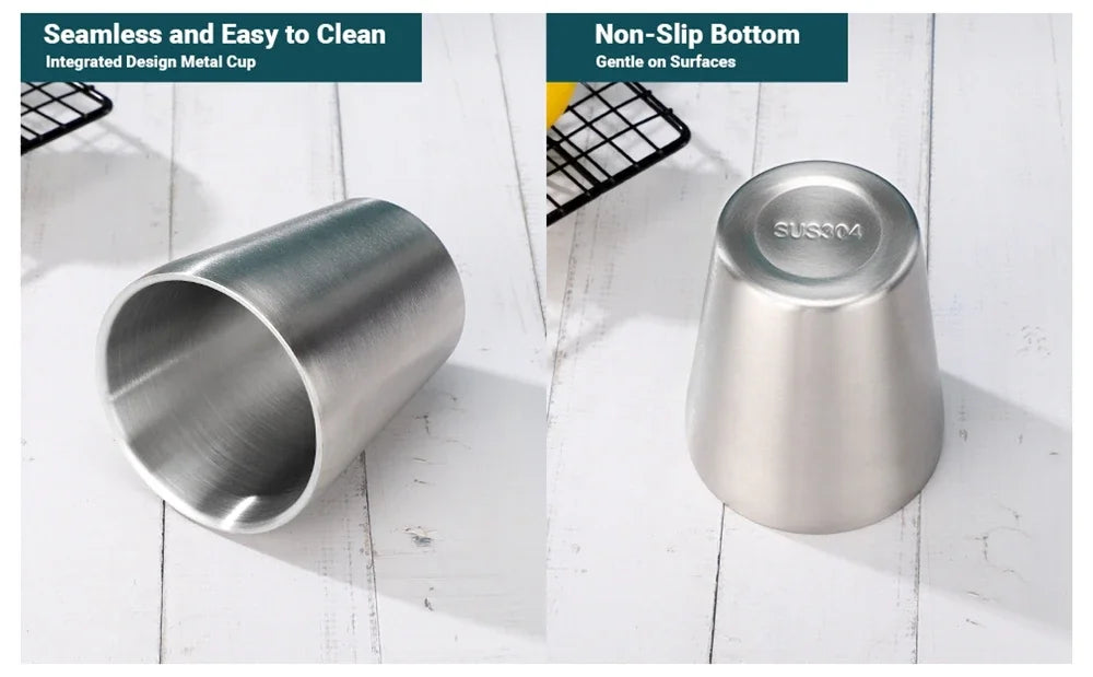 Stainless Steel Coffee Cups