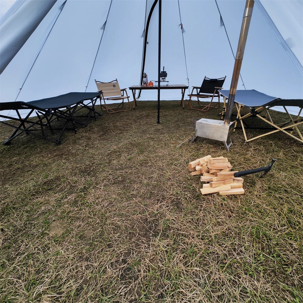 5-8 People Tipi Hot Tent