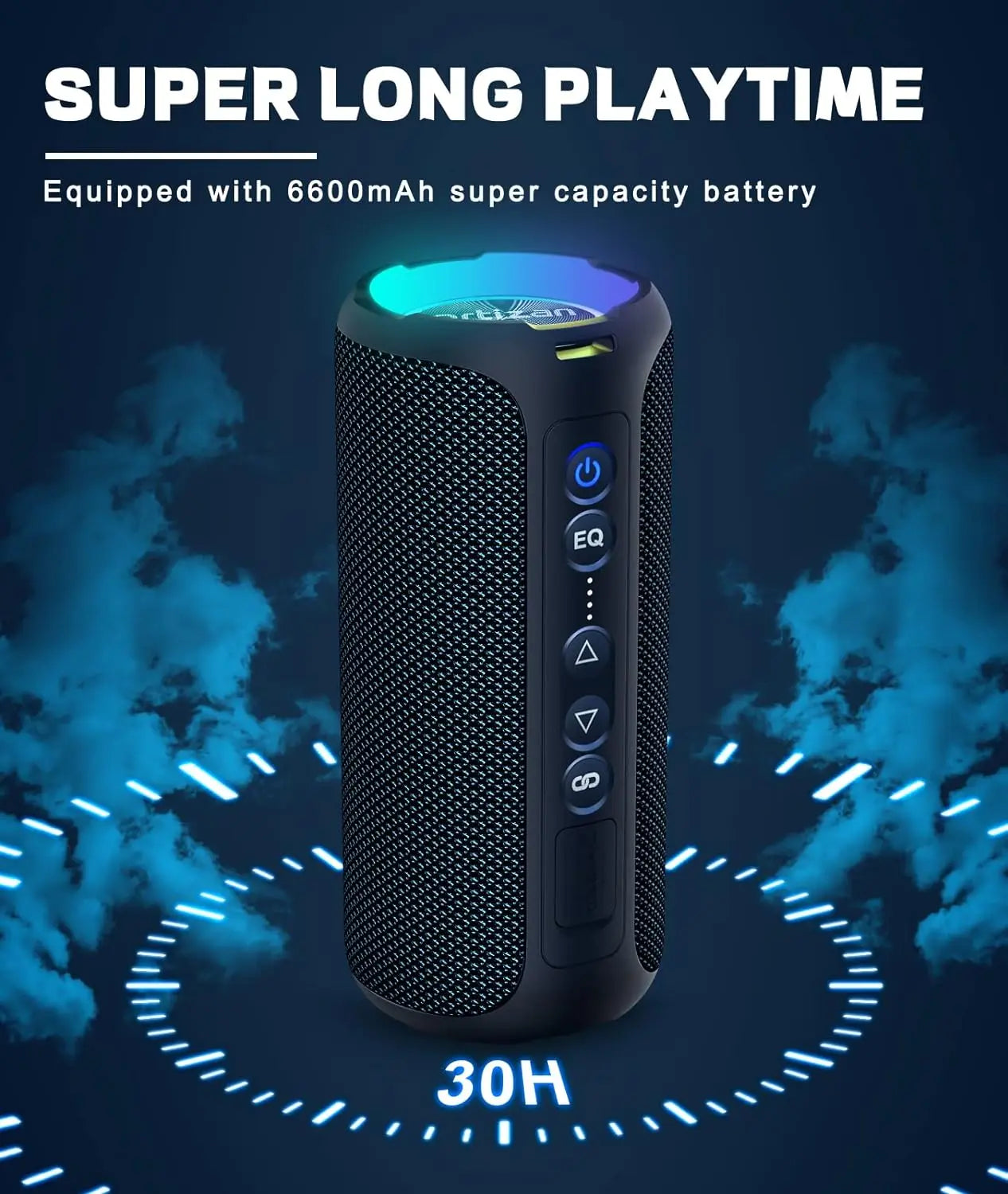 Ortizan X8 Pro Bluetooth Speaker Waterproof