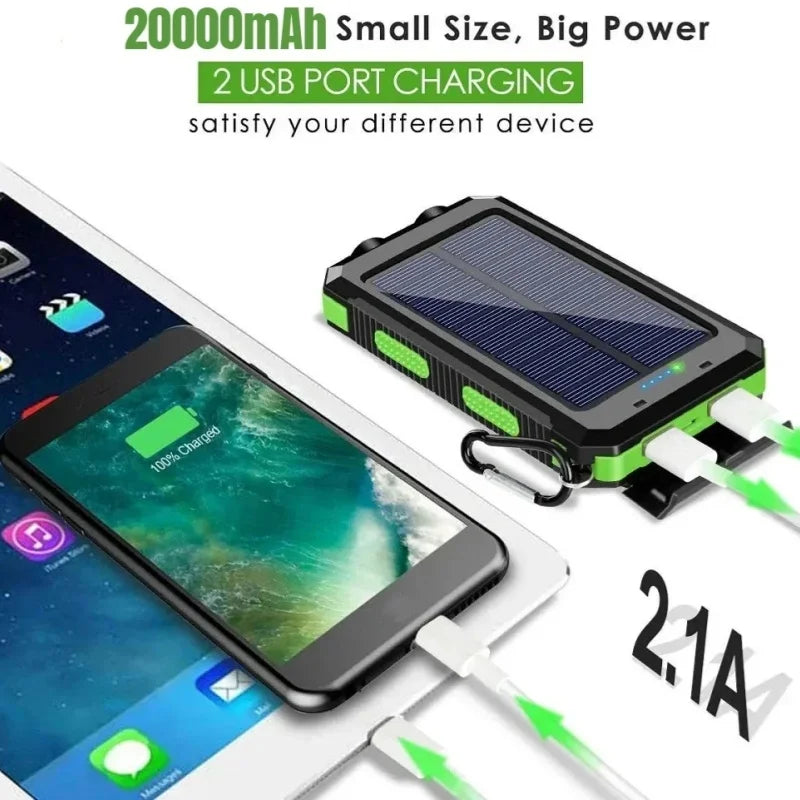 Waterproof Solar Power Bank