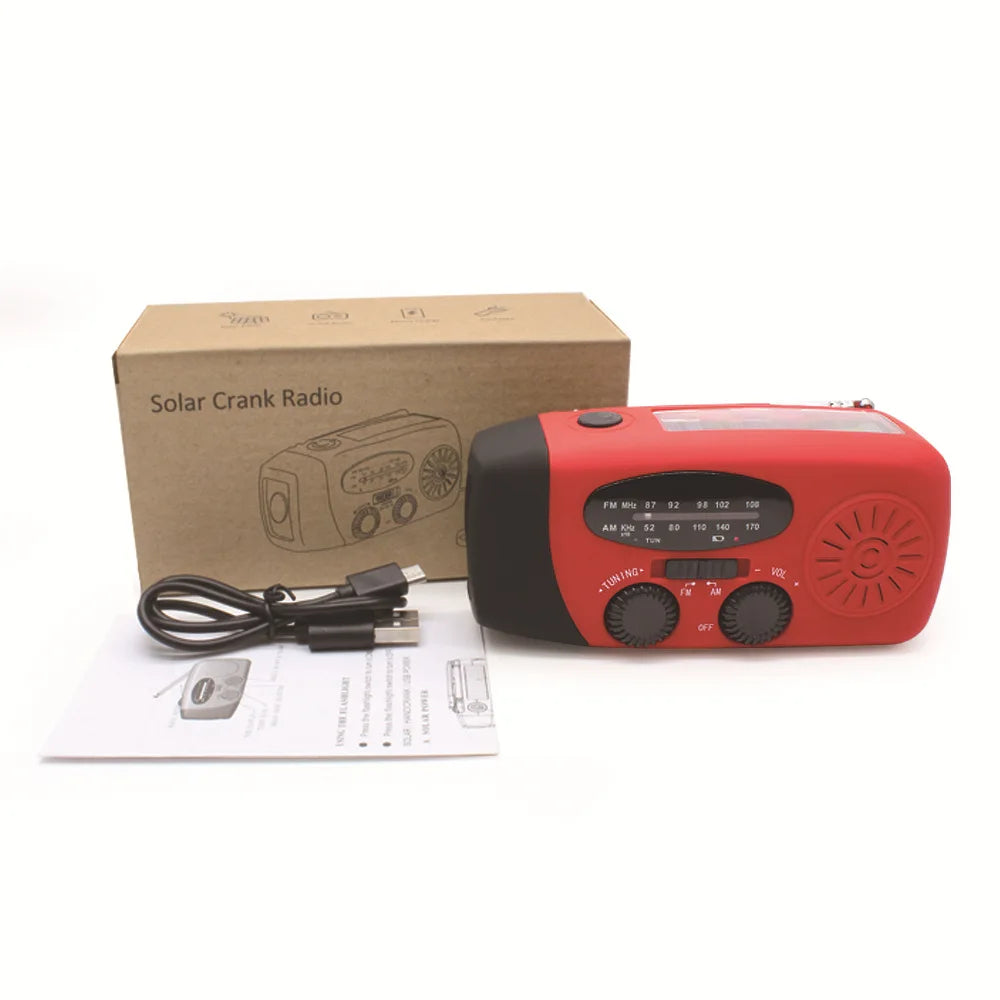 Camping Emergency Radio Solar