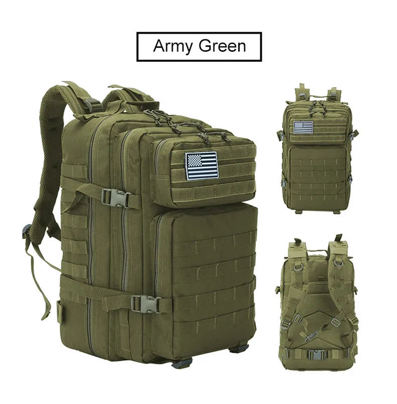 Tactical Backpack Men's Travel Waterproof
