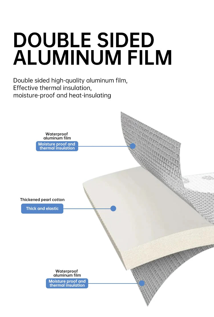 Double-sided Aluminum Film Floor