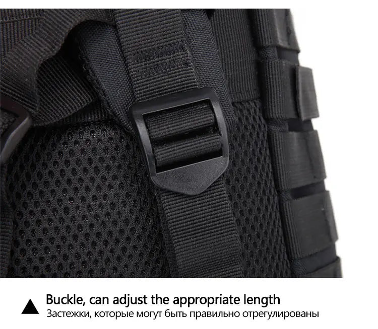 Tactical Backpack Men's Travel Waterproof