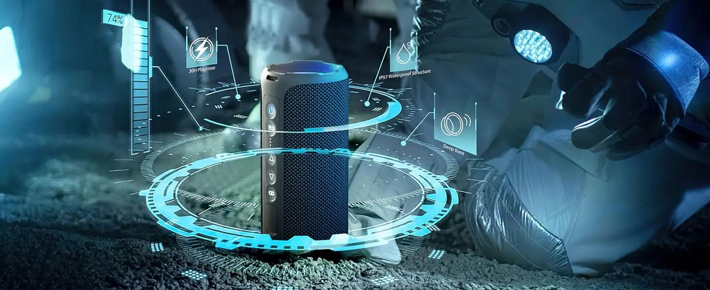 Ortizan X8 Pro Bluetooth Speaker Waterproof