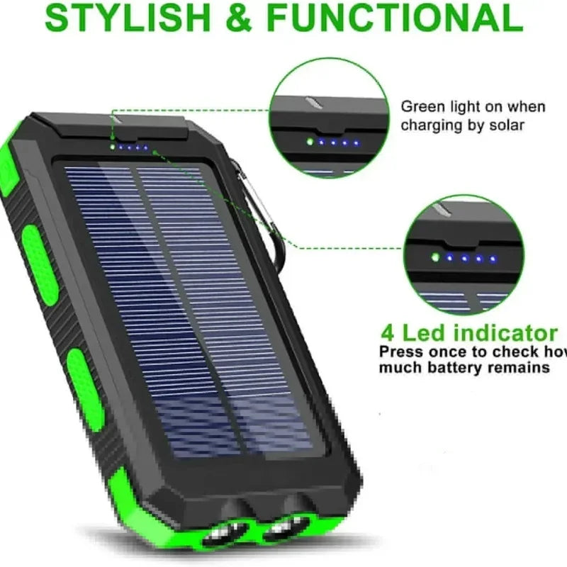Waterproof Solar Power Bank