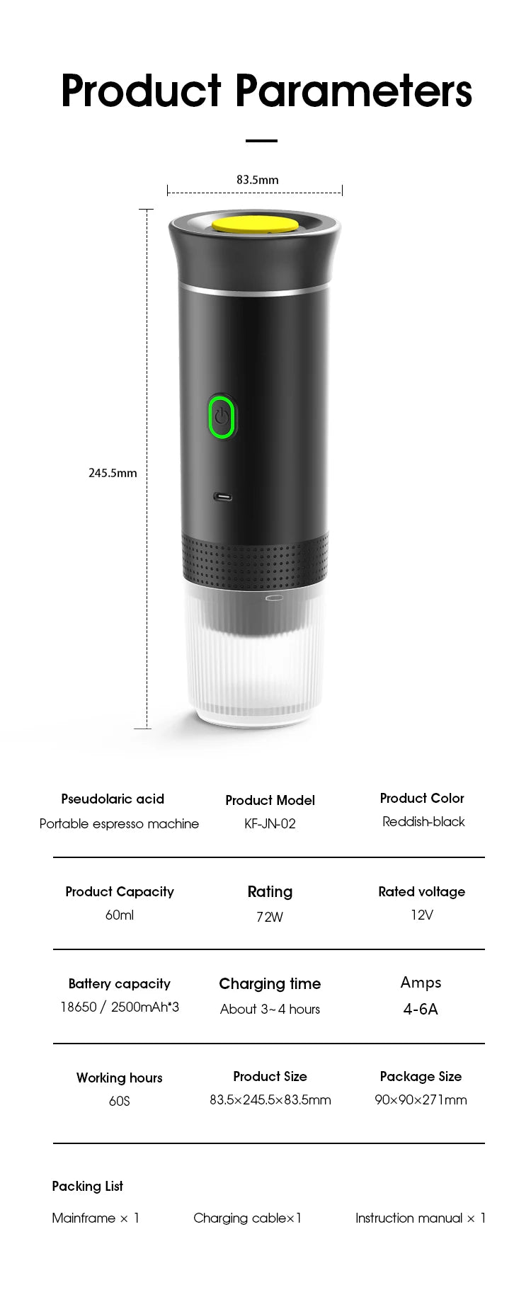 Portable Coffee Machine