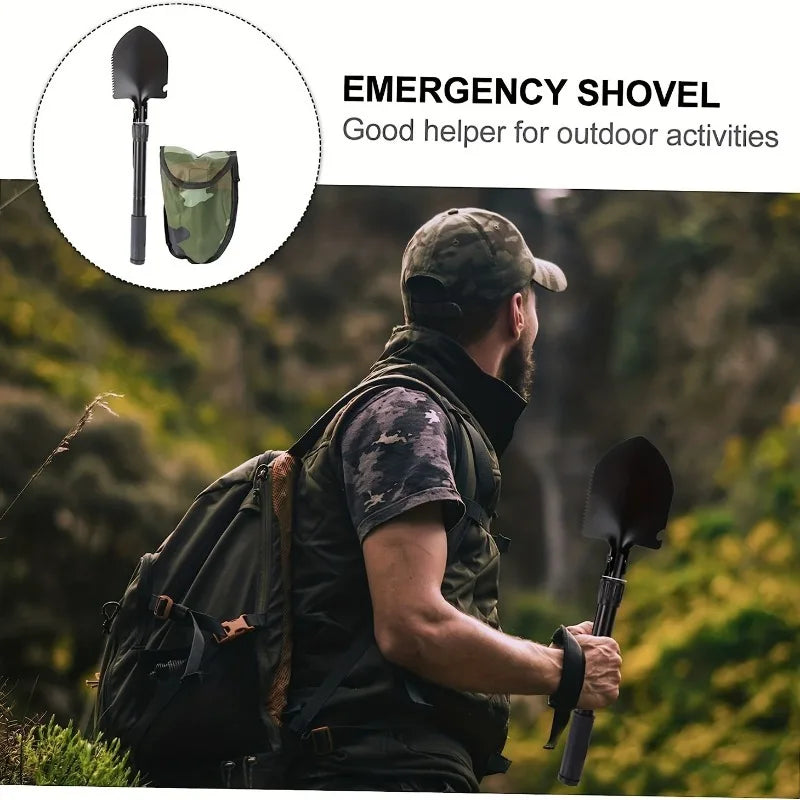 Compact 5-in-1 Survival Shovel