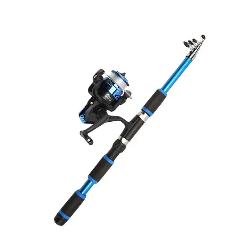 full Kits With Telescopic Fishing Rod