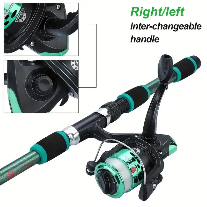 full Kits With Telescopic Fishing Rod
