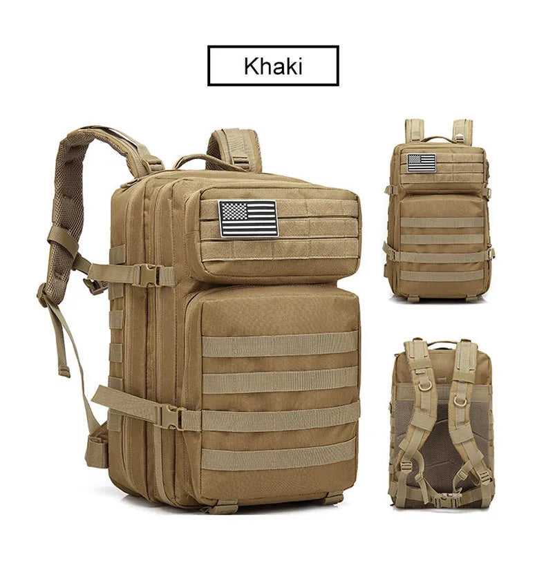 Tactical Backpack Men's Travel Waterproof