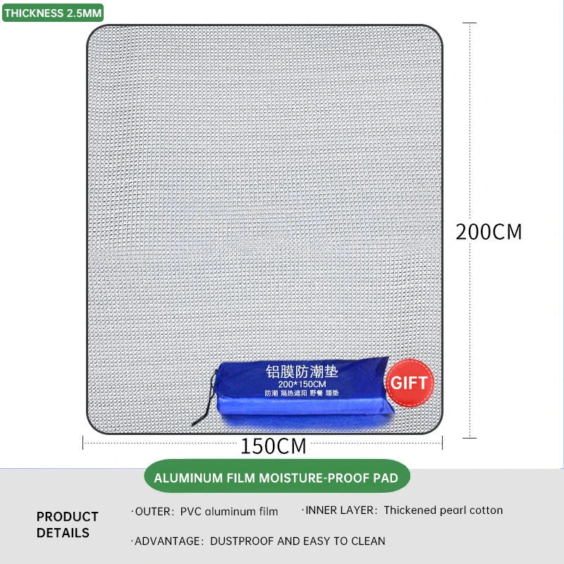 Double-sided Aluminum Film Floor