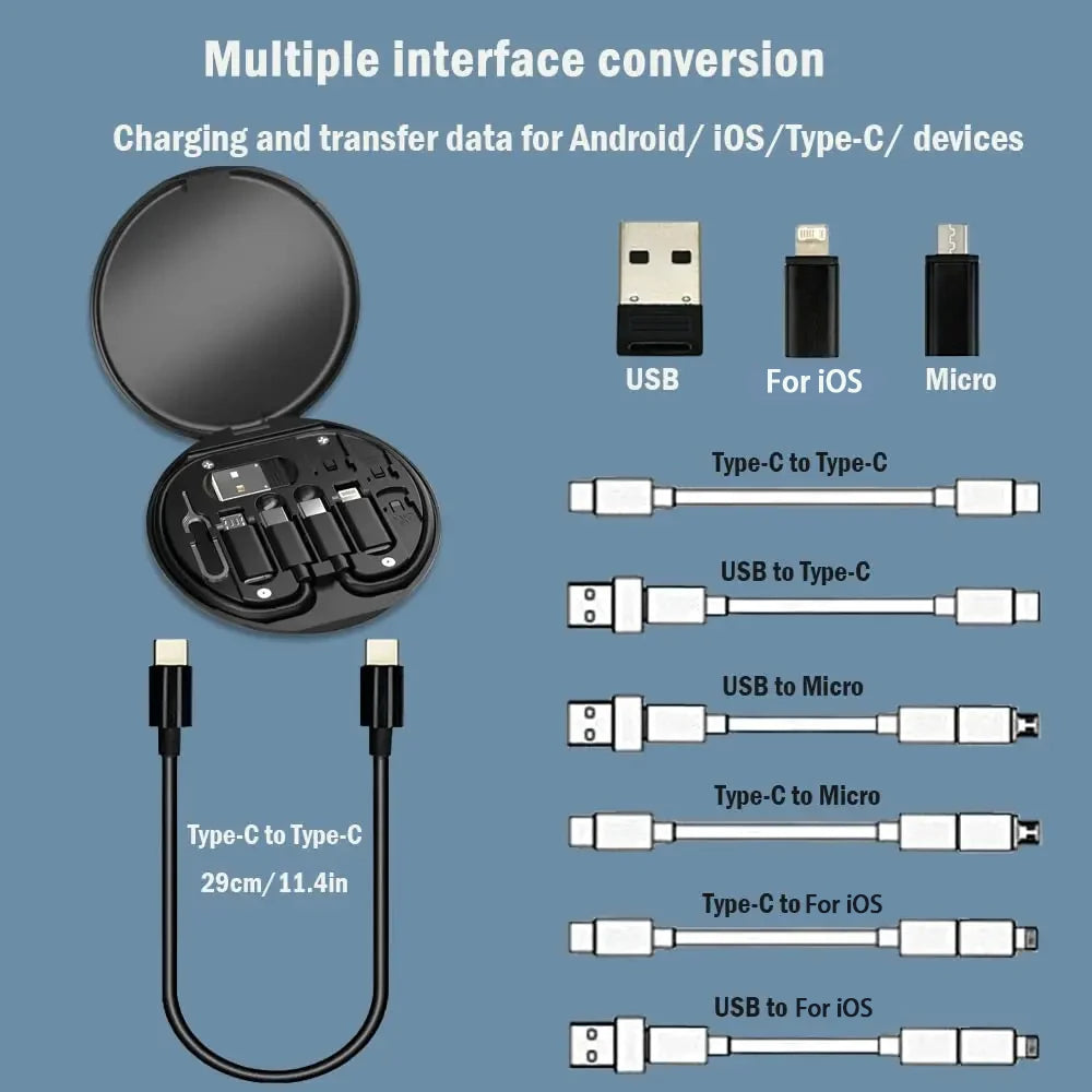 universal USB adapter cable set camping
