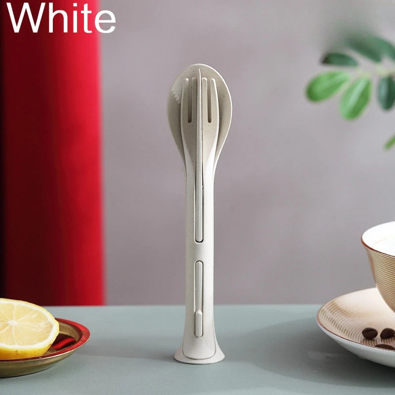 3PCS Portable Tableware Set