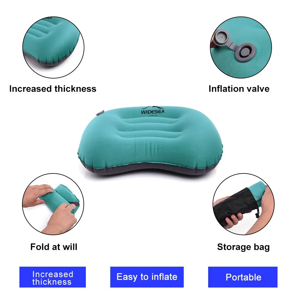 Portable Inflatable Pillow
