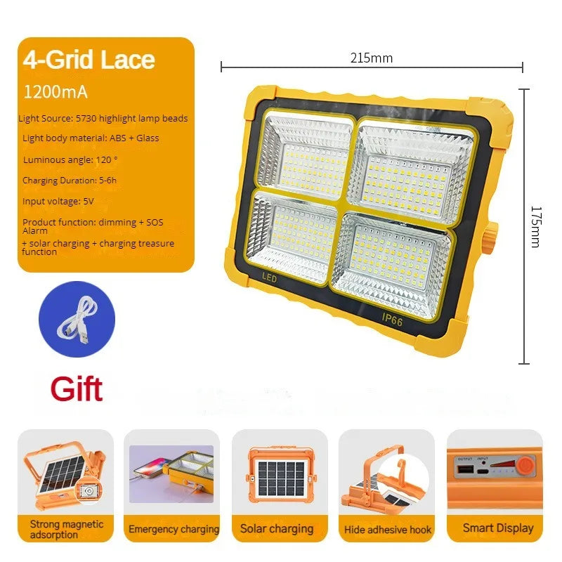 Camping Lantern Solar Rechargeable