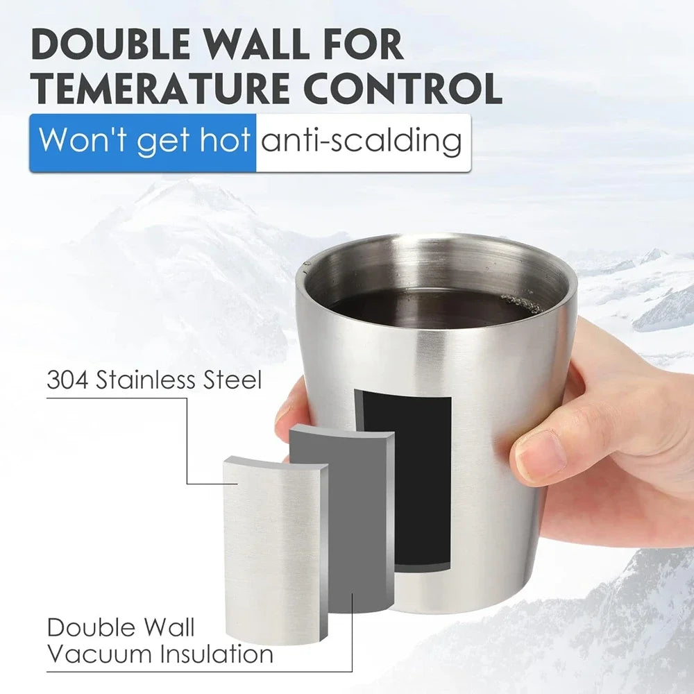 Stainless Steel Coffee Cups