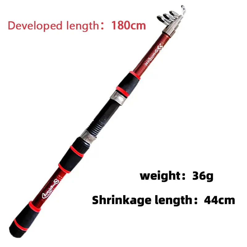 full Kits With Telescopic Fishing Rod