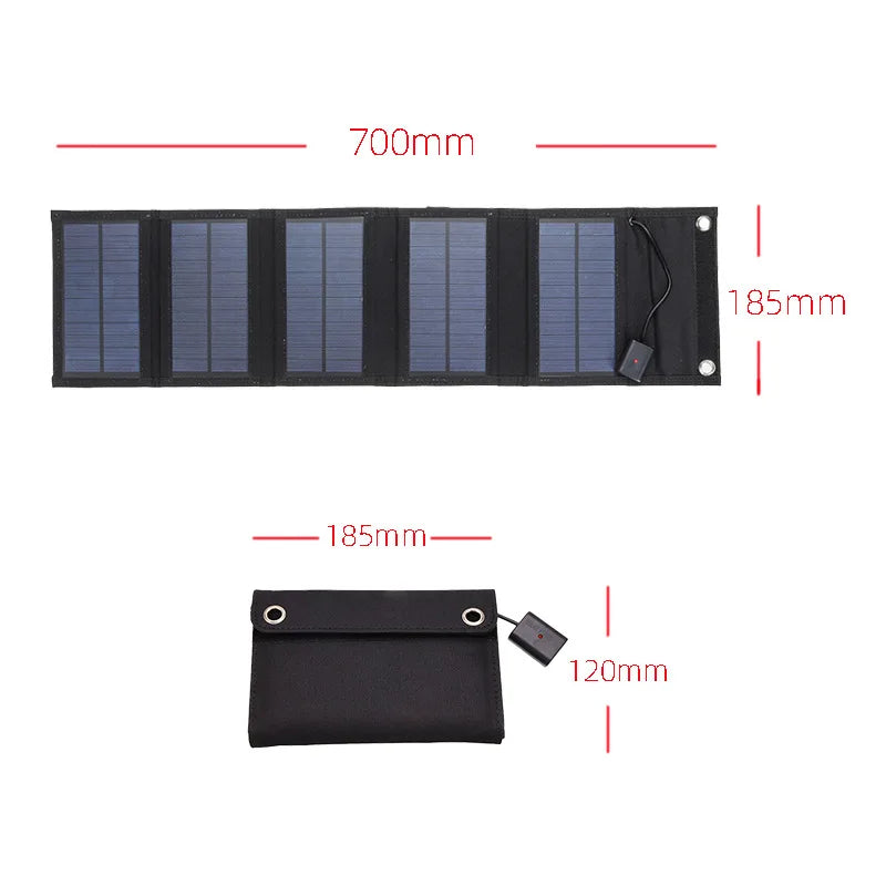 Foldable Solar Pane USB