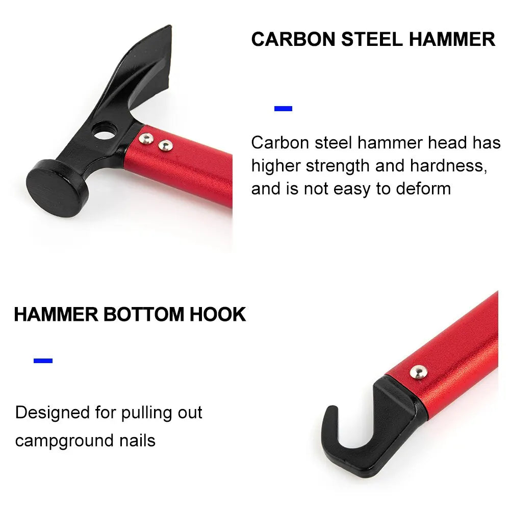 camping hammer tent peg
