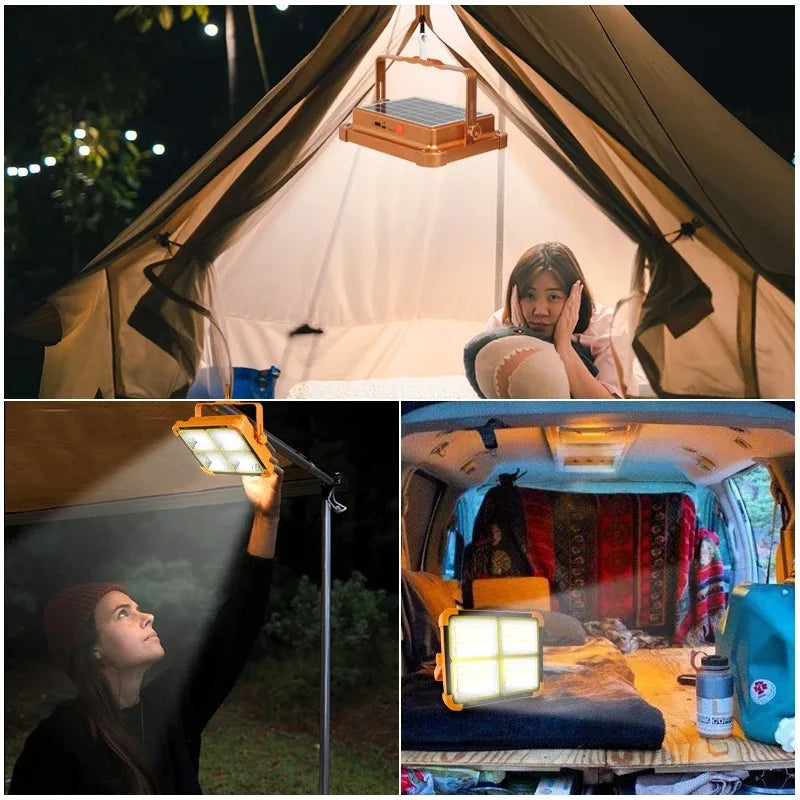 Camping Lantern Solar Rechargeable