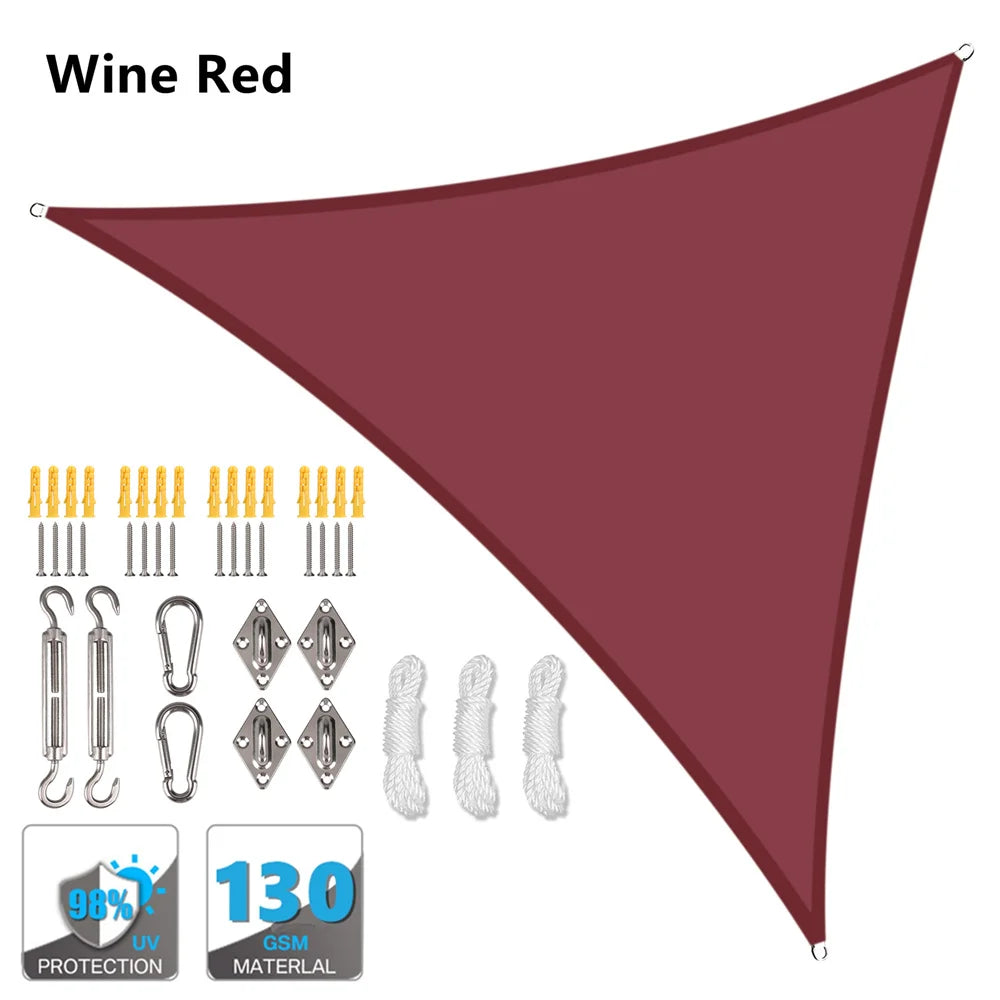 Waterproof Sun Shelter Triangle