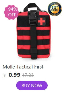 Empty Tactical First Aid Kit