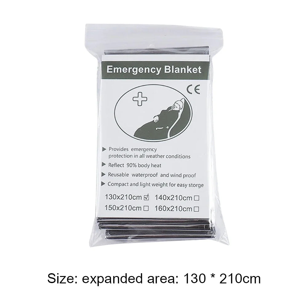 Thermal Emergency Blanket Survival Gear