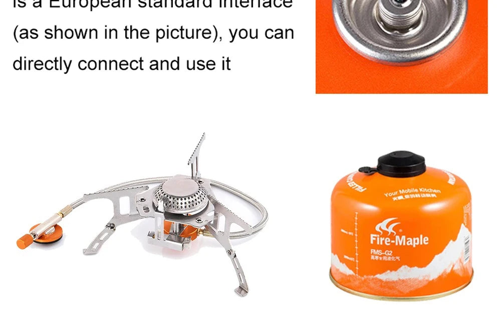 Camping Gas Stove Portable Folding