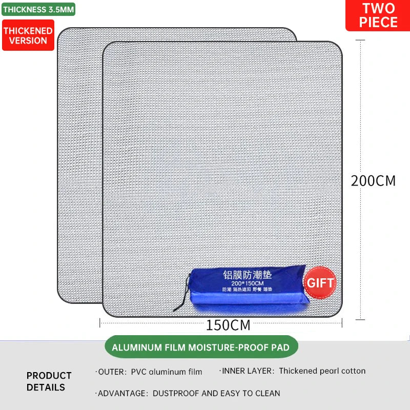 Double-sided Aluminum Film Floor