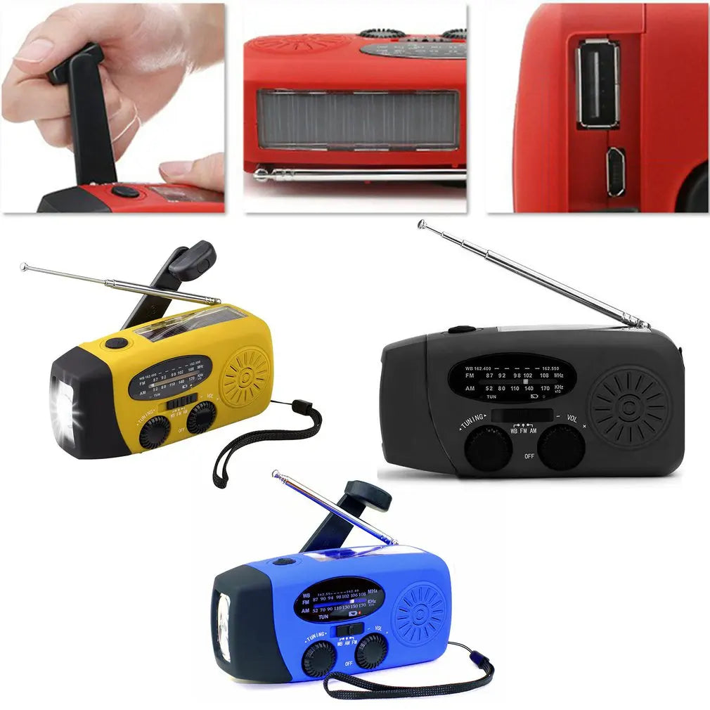 Camping Emergency Radio Solar