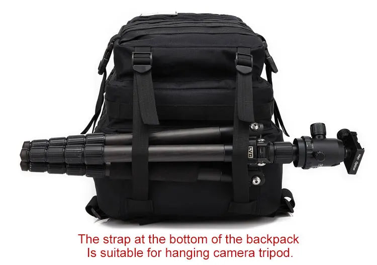 Tactical Backpack Men's Travel Waterproof