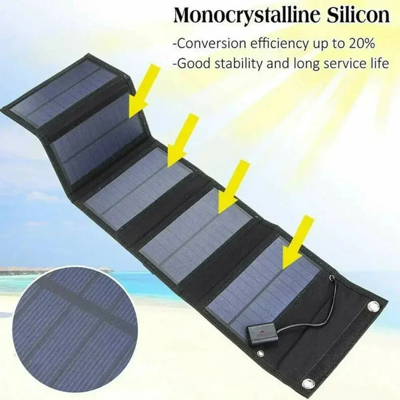 Foldable Solar Pane USB