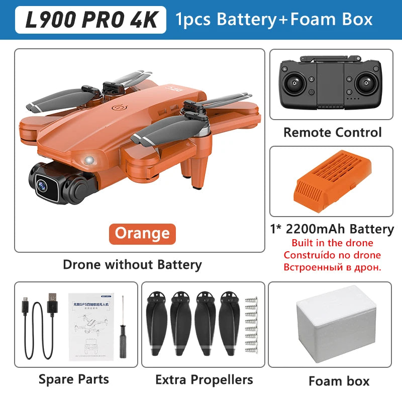GPS Drone 4K Professional HD Dual Camera 5G WIFI