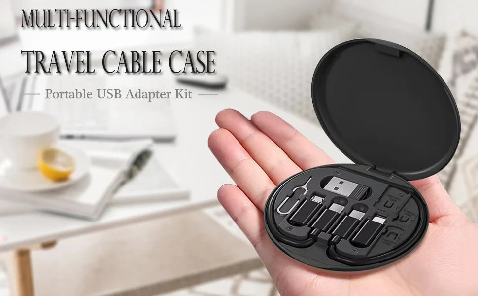 universal USB adapter cable set camping