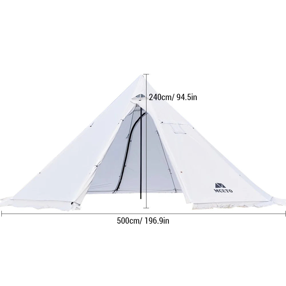 5-8 People Tipi Hot Tent