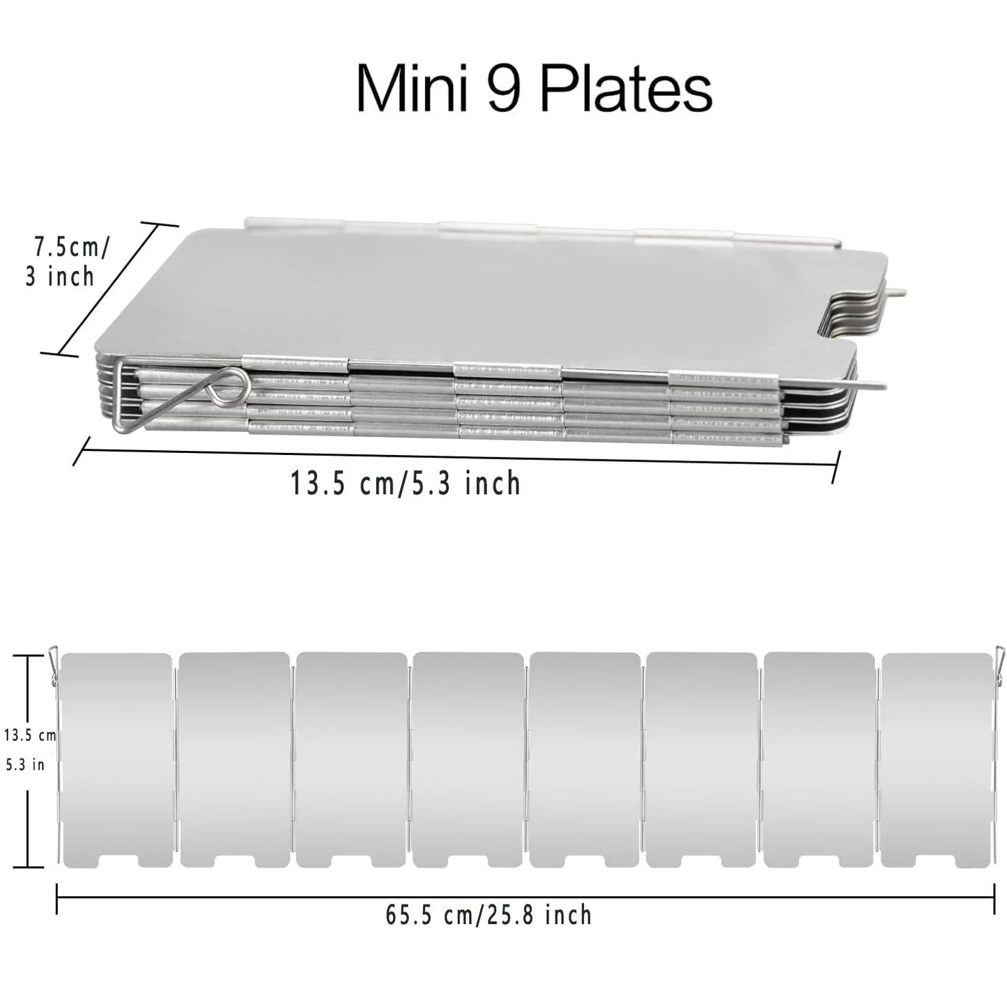 Tall Stove Windscreen-Gas Burner