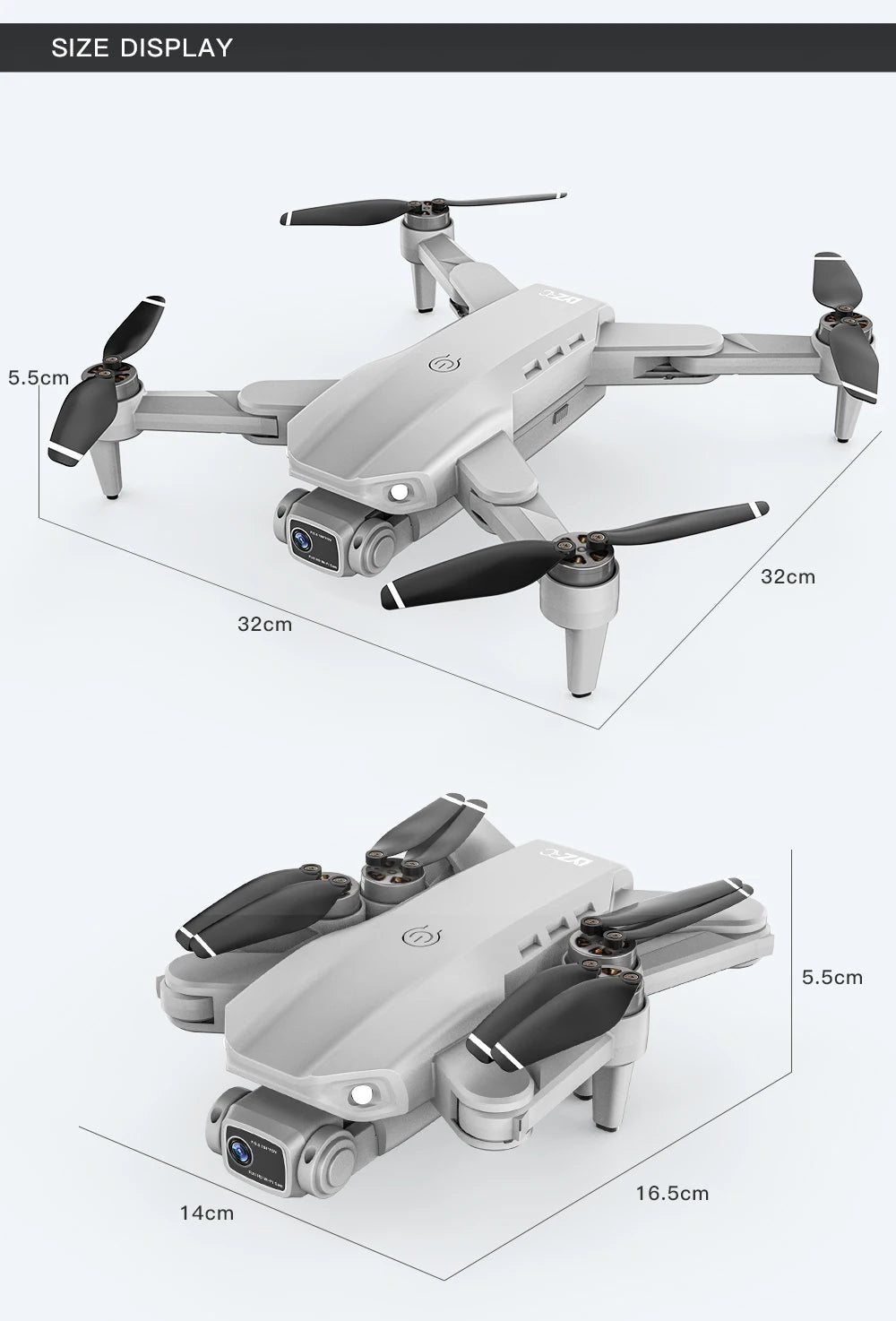 GPS Drone 4K Professional HD Dual Camera 5G WIFI