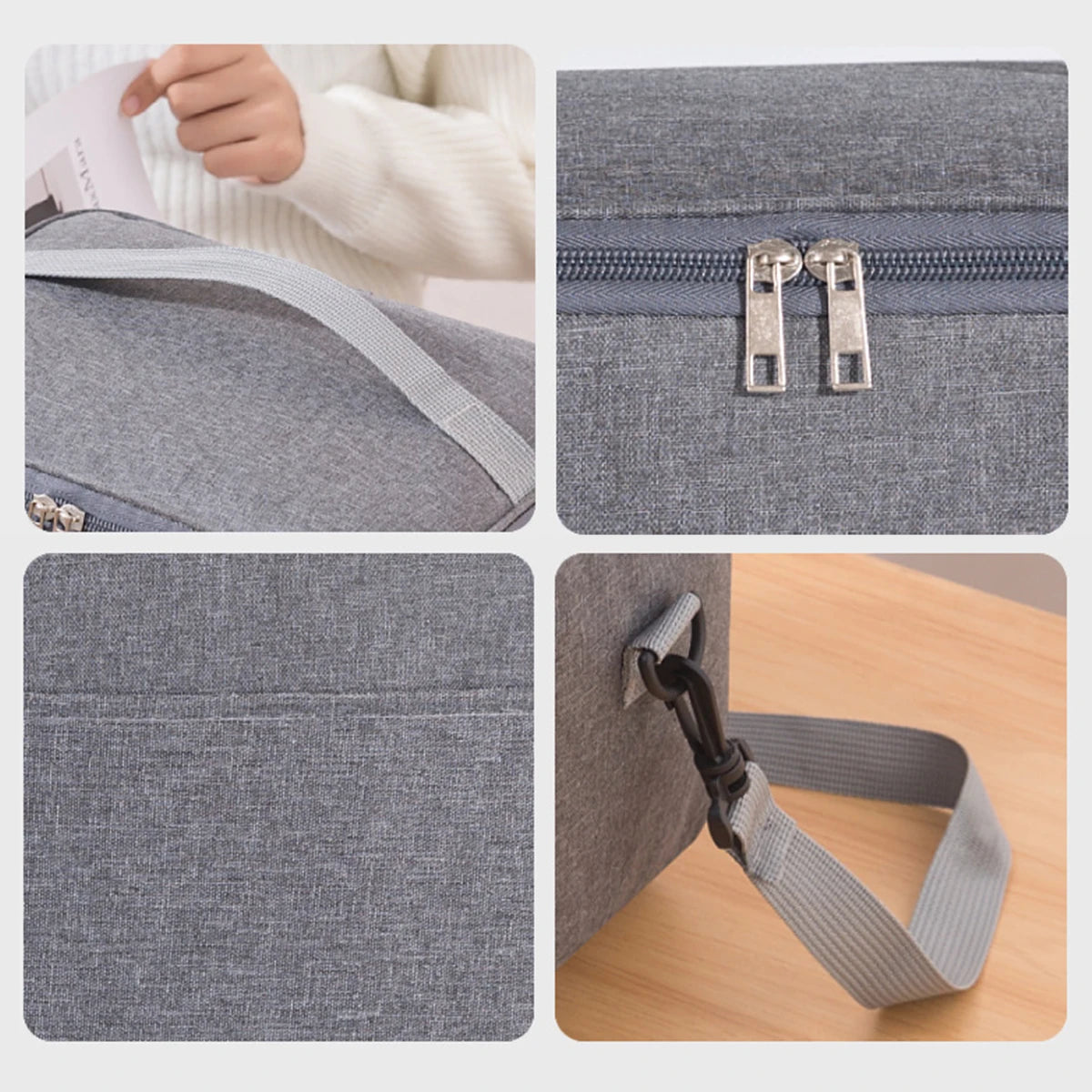 insulated and waterproof lunch bag