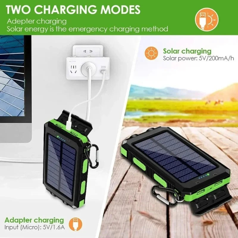 Waterproof Solar Power Bank