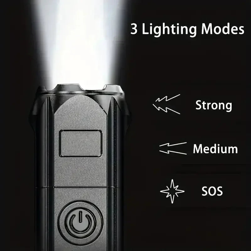 Flashlight with Telescopic Zoom
